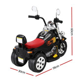 NNEDSZ Kids Ride On Car Motorcycle Motorbike Electric Toys Horn Music 6V Black
