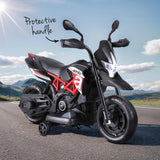 NNEDSZ Kids Electric Ride On Car Motorcycle Motorbike Aprilia Licensed Dorsoduro 900