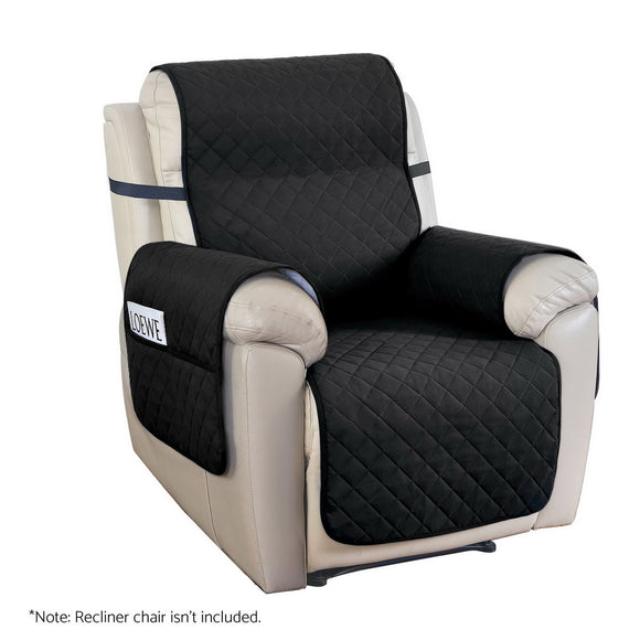 NNEDSZ Artiss Recliner Chair Cover 100% Water Resistant Black