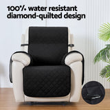 NNEDSZ Artiss Recliner Chair Cover 100% Water Resistant Black