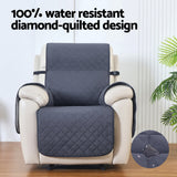 NNEDSZ Artiss Recliner Chair Cover 100% Water Resistant Grey