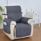 NNEDSZ Artiss Recliner Chair Cover 100% Water Resistant Grey