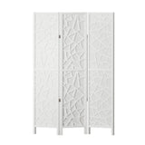 NNEDSZ Artiss 3 Panel Room Divider Screen 122x170cm Clover White