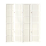 NNEDSZ Artiss 4 Panel Room Divider Screen 176x179cm Nova White