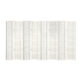 NNEDSZ Artiss 8 Panel Room Divider Screen 353x179cm Nova White
