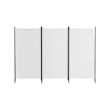NNEDSZ Artiss 3 Panel Room Divider Screen 260x180cm Fabric White