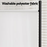 NNEDSZ Artiss 4 Panel Room Divider Screen 345x180cm Fabric White