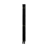 NNEED 4 Panel Room Divider Privacy Screen Black
