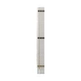 NNEED 8 Panel Room Divider Privacy Screen White