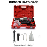 NNEMB 4-20mm 1000W Heavy-Duty Electric Hydraulic Rebar Cutter, 3 Sec Cycle, Carry Case