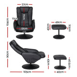 NNEDSZ Recliner Chair Electric Heated Massage Chairs Faux Leather Cobble