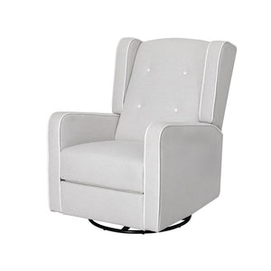 NNEDSZ Recliner Armchair 360� Swivel Grey Fabric