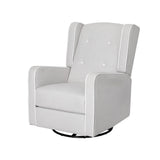 NNEDSZ Recliner Armchair 360� Swivel Grey Fabric