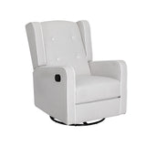 NNEDSZ Recliner Armchair 360� Swivel Grey Fabric