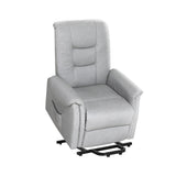 NNEDSZ Recliner Chair Lift Assist Chair Leather Grey