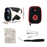NNEDSZ 700M Golf Rangefinder Slope On/Off Vibration Alert Black