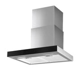 NNEDSZ Devanti 600mm Range Hood 60cm Rangehood Glass Stainless Steel