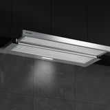 NNEDSZ 900mm Range Hood 90cm Slide out Rangehood Stainless Steel