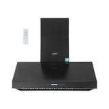 Devanti 1200mm Commercial BBQ Range Hood Dual Motor W/ Remote Control Black