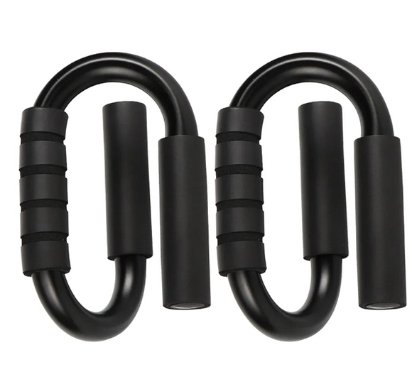 NNEOBA S-Shape Pushup Handles - Foam Grips