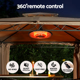 NNEDSZ Devanti 1500W Hanging Electric Patio Heater