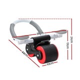 NNEDSZ Ab Roller Automatic Rebound Abdominal Wheel with Knee Pad Home Gym Sport