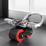 NNEDSZ Ab Roller Automatic Rebound Abdominal Wheel with Knee Pad Home Gym Sport