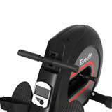 NNEDSZ Rowing Machine Rower Elastic Rope Resistance Fitness Home Cardio Black