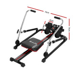 NNEDSZ Rowing Machine 12 Levels Hydraulic Rower Fitness Gym Home Cardio