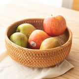 NNEOBA Rattan Wicker Storage Basket (3 pcs)