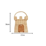 NNEOBA Rattan Woven Hand-Woven Picnic and Storage Basket