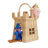 NNEOBA Rattan Woven Hand-Woven Picnic and Storage Basket