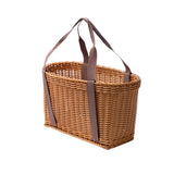 NNEOBA Rattan-Like Portable Storage Basket for Picnic