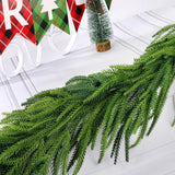 NNEOBA Real Touch Norfolk Pine Christmas Garland