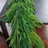 NNEOBA Real Touch Norfolk Pine Christmas Garland