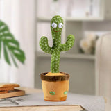 NNEOBA Rechargeable Dancing Cactus Plush Toy for Kids