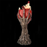 NNEOBA Red Anatomical Heart Tree with Greenman Trunk