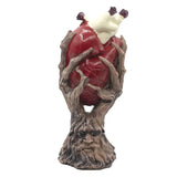 NNEOBA Red Anatomical Heart Tree with Greenman Trunk