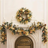 NNEOBA Christmas Wreath Door & Wall Garland