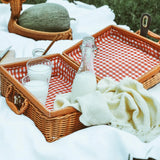 NNEOBA Retro Rattan Woven Storage Basket
