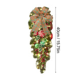 NNEOBA Christmas Vine Garland Wreath Door Hanger Ornament