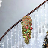 NNEOBA Christmas Vine Garland Wreath Door Hanger Ornament