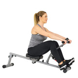 NNEOBA Rowing Machine Rower with 12 Level Resistance & Digital Monitor