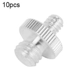 10 Stainless Steel Screws For Tripod Heads - 1 / 4 To 3 / 8 - Silver-1915197255581831169