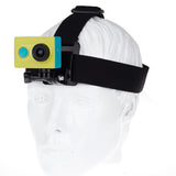 Xiaomi Yi Sport Camera Head Strap With Connector Mount - Adjustable-1915198380565467136