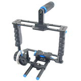 Large Handle Camera Cage & Matte Box Kit For Dslr / Video Camera-1915198432709054469