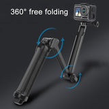 3-In-1 Monopod Tripod Selfie Stick For Gopro Hero12 - Portable And Versatile-1915197442903642121