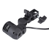 Studio Light Mount Stand With E27 Ac Socket And Umbrella Holder In Black-1915197878926708738