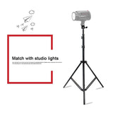 Professional Aluminum Lighting Stand For Studio Flash - 68-200Cm Height Black-1915197031492751366