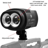 2 Led Video Light For Camera / Camcorder - Zf-2000-1915197905082388482